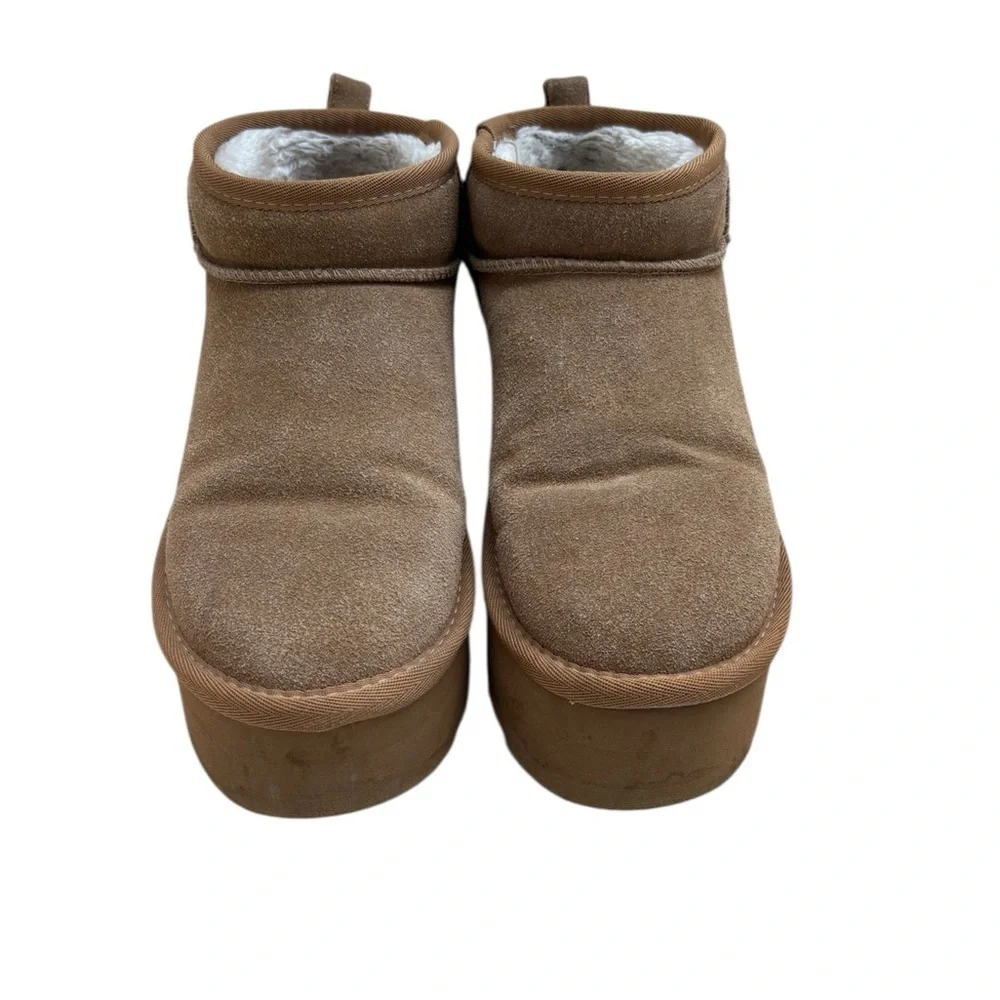 Cushionaire Winter Boots Size 7,5 Brown Ankle